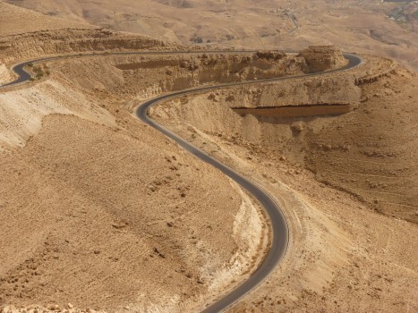 The Kings road in jordan